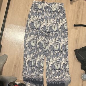 Tall Floral Patterned Pants